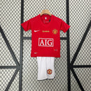 MANCHESTER UNITED ESPECIAL FINAL CHAMPHIONS LEAGUE I 07/08 CHILDREN'S SET (RETRO)